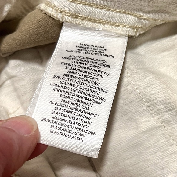 Polo Ralph Lauren Paint Splatter Big Chino 14 Cotton Twill Khaki Pants New - Picture 7 of 7